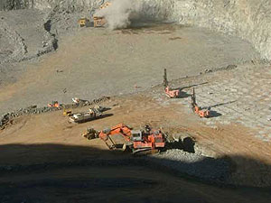 Ravenswood Pit Floor 30 September 2008 - CQ Drilling and Blasting
